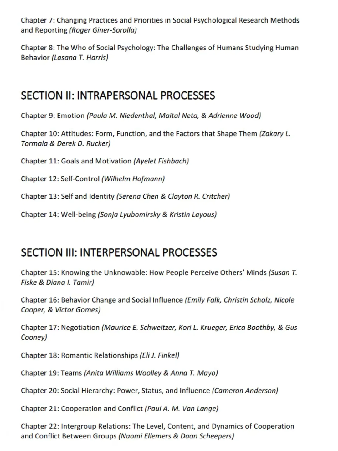 社会心理学学术资源推荐🧠Handbook