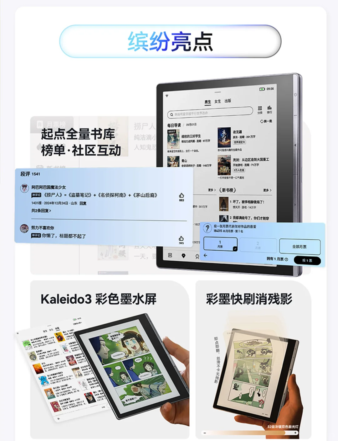 重磅官宣！一张图看懂讯飞·起点阅读器📖