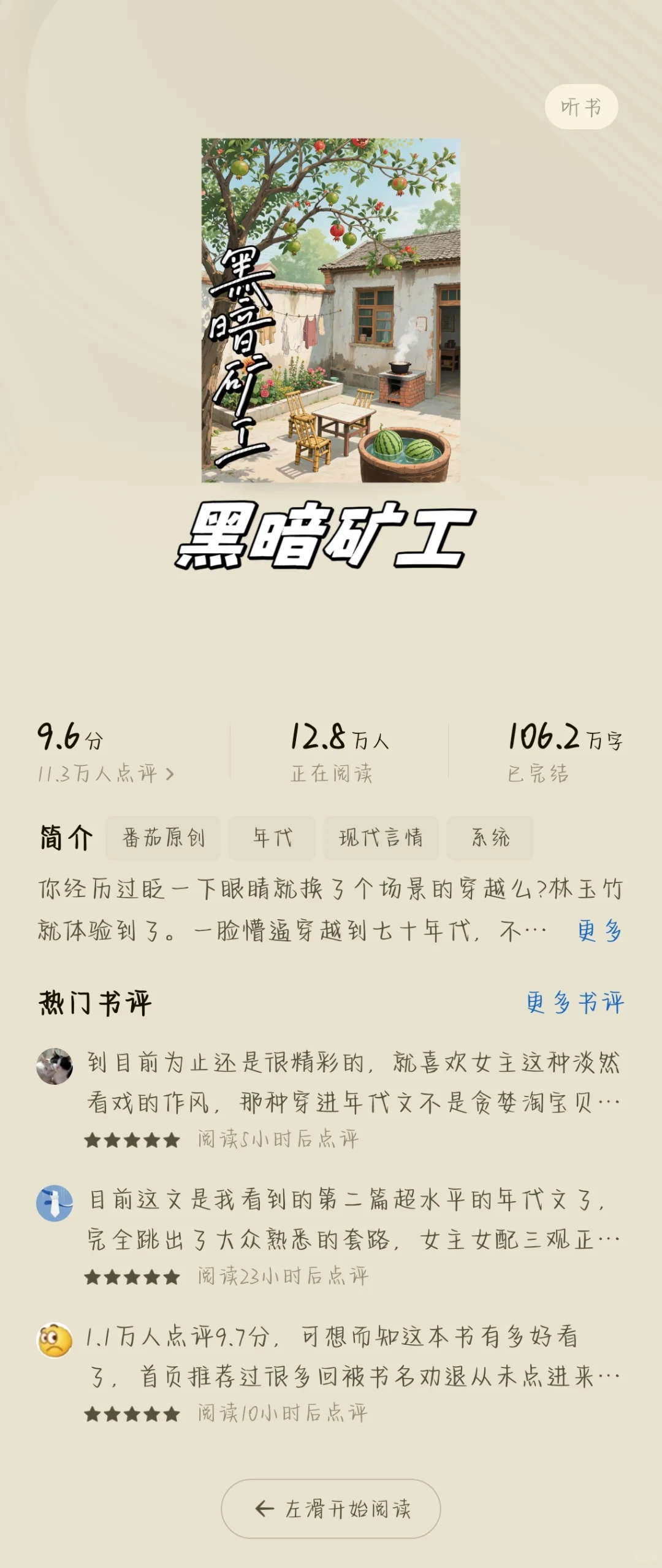 🔥🔥超级好看的高分年代文🥰🥰