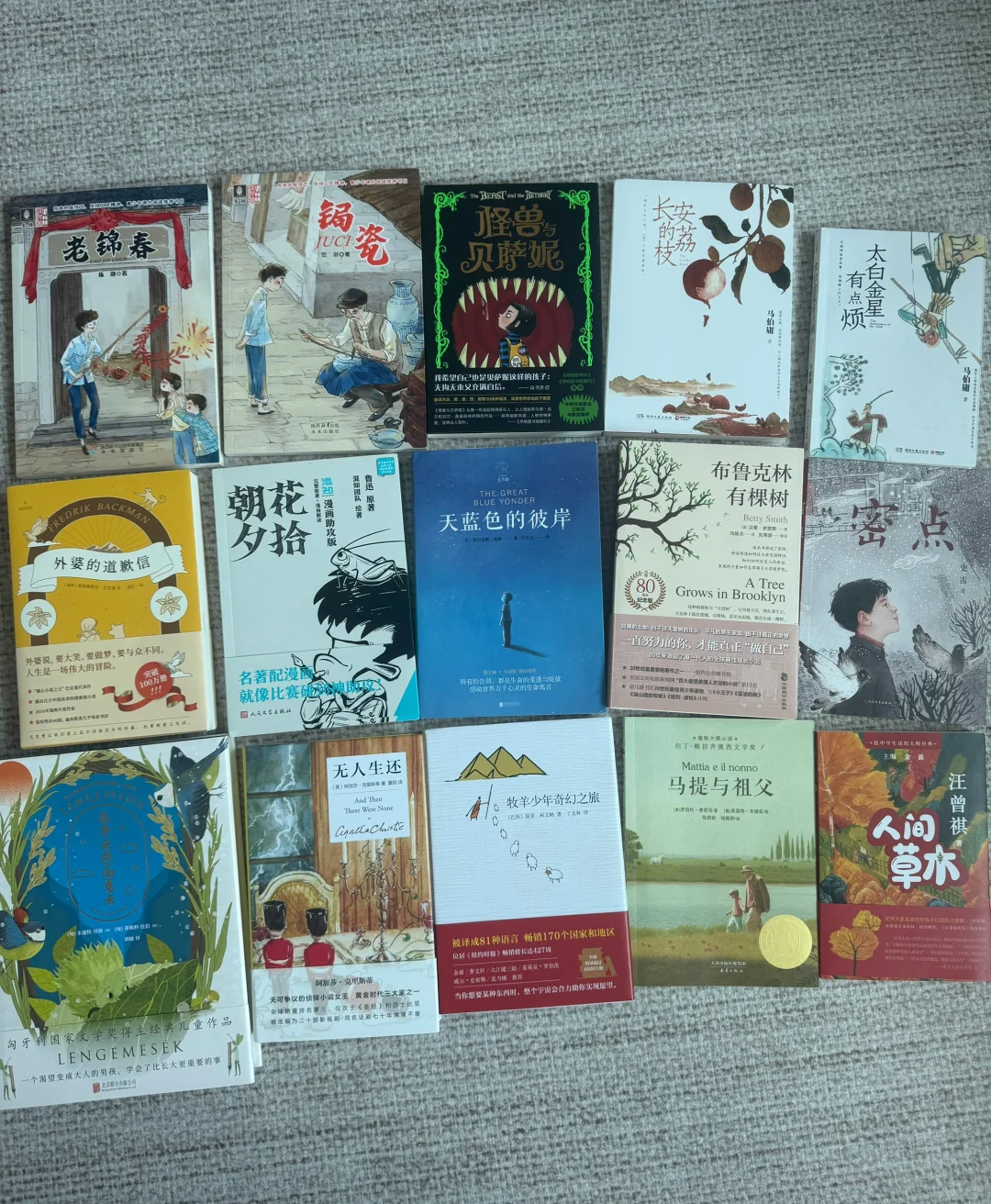 六年级寒假阅读清单