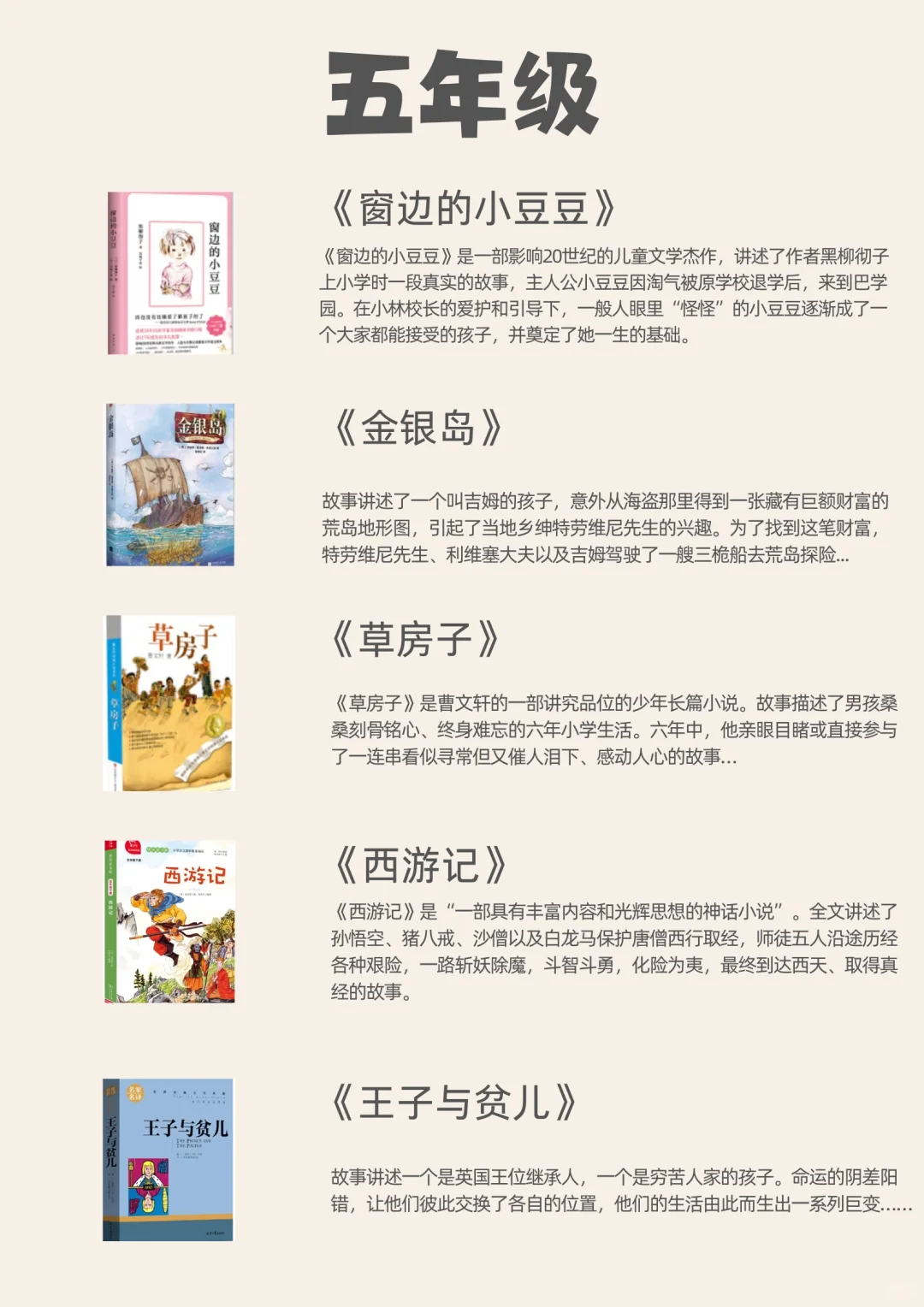 1-6年级课外书｜人民日报推荐✅