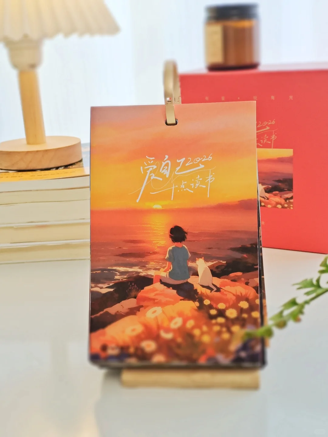 读书博主书桌治愈神器！这个日历让我发光
