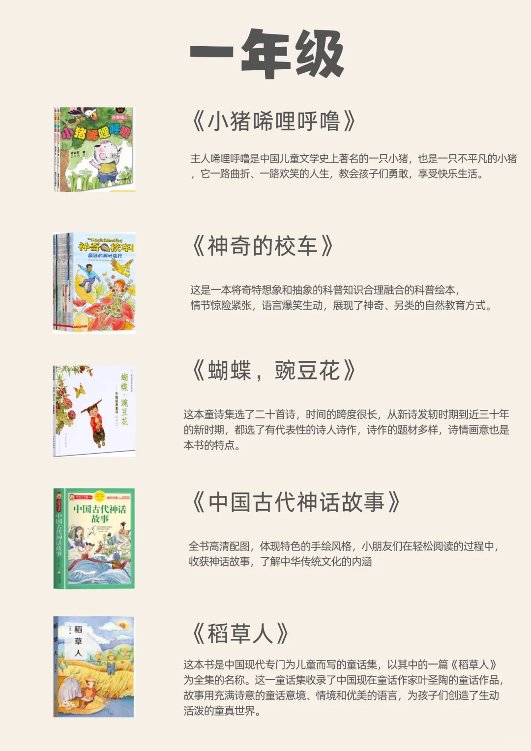 1-6年级课外书｜人民日报推荐✅