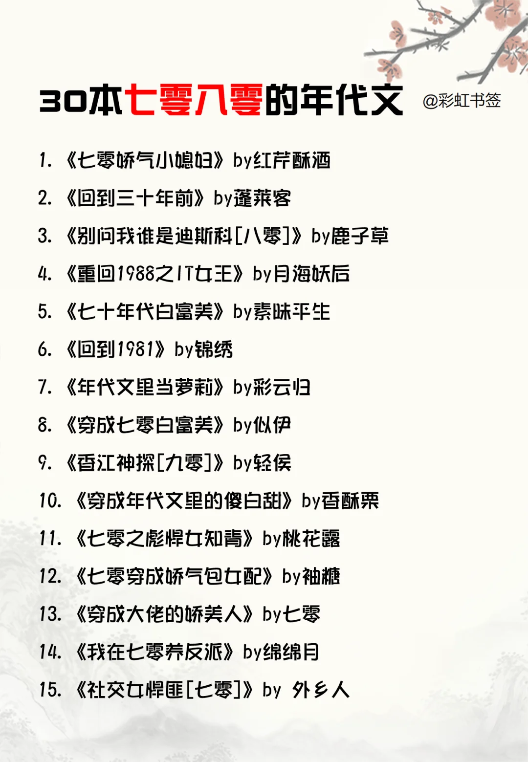 看完《小巷人家》开始追年代文了！
