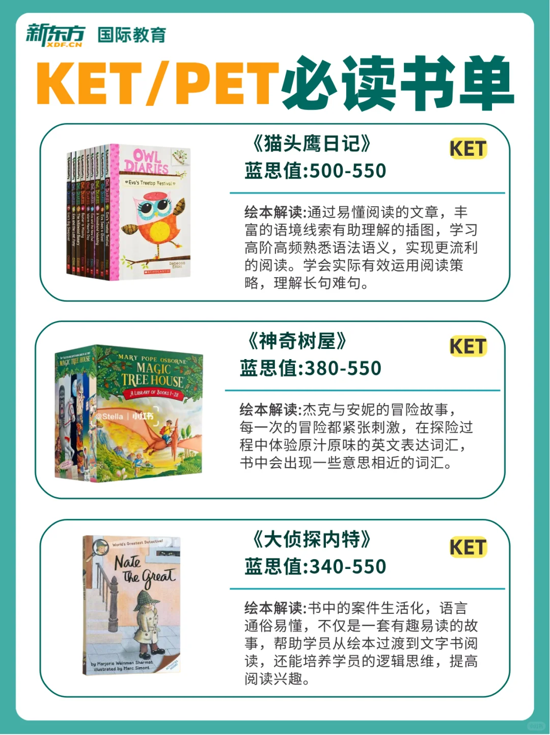 KET/PET备考必读书单！超全汇总整理