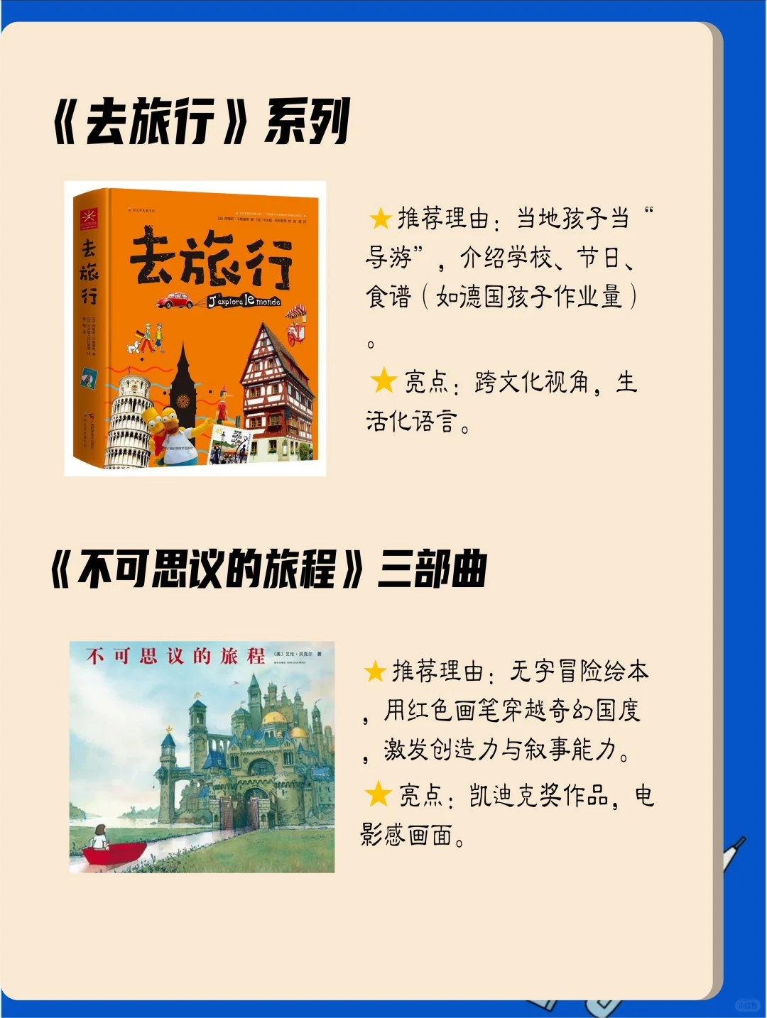 不花大钱也能环游世界！0-16岁必读旅行书单