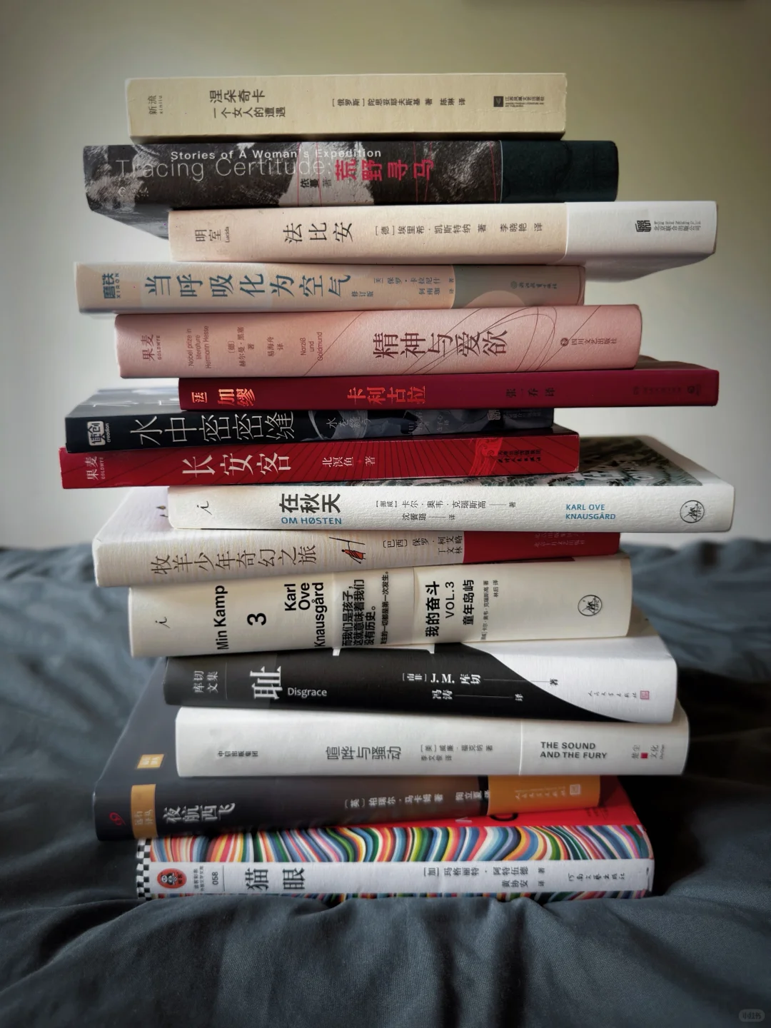 📚Sept. novel list 九月书单:
