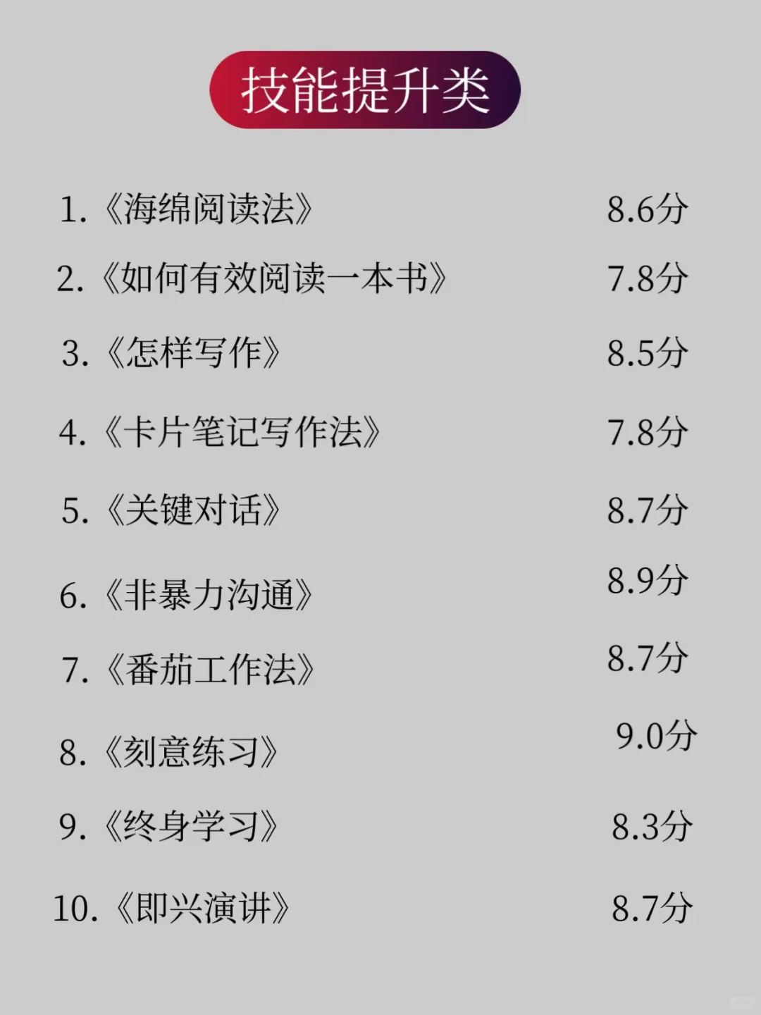 📚听劝！女生一定要多看书！