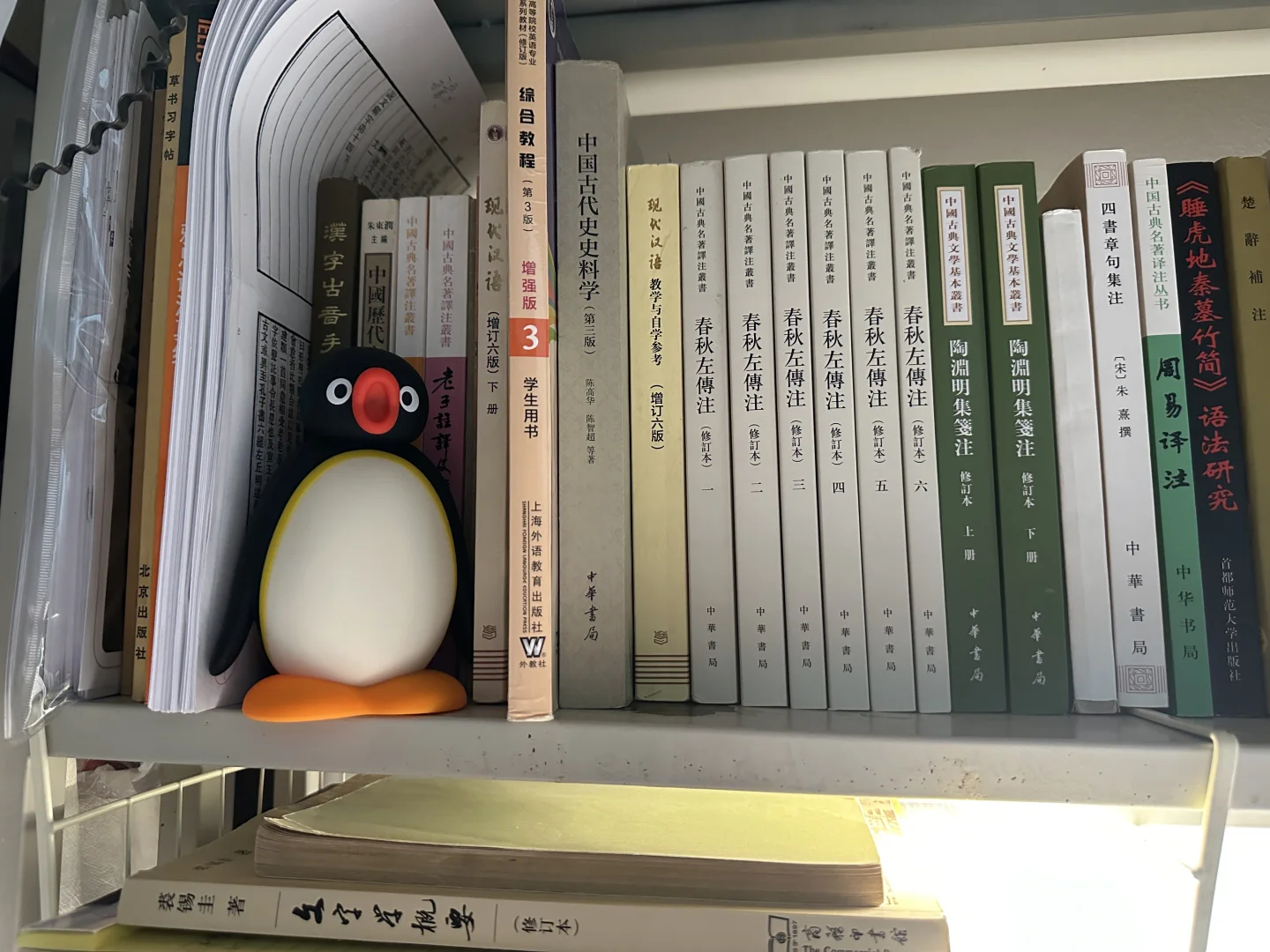 中文系男大书架上居然有……