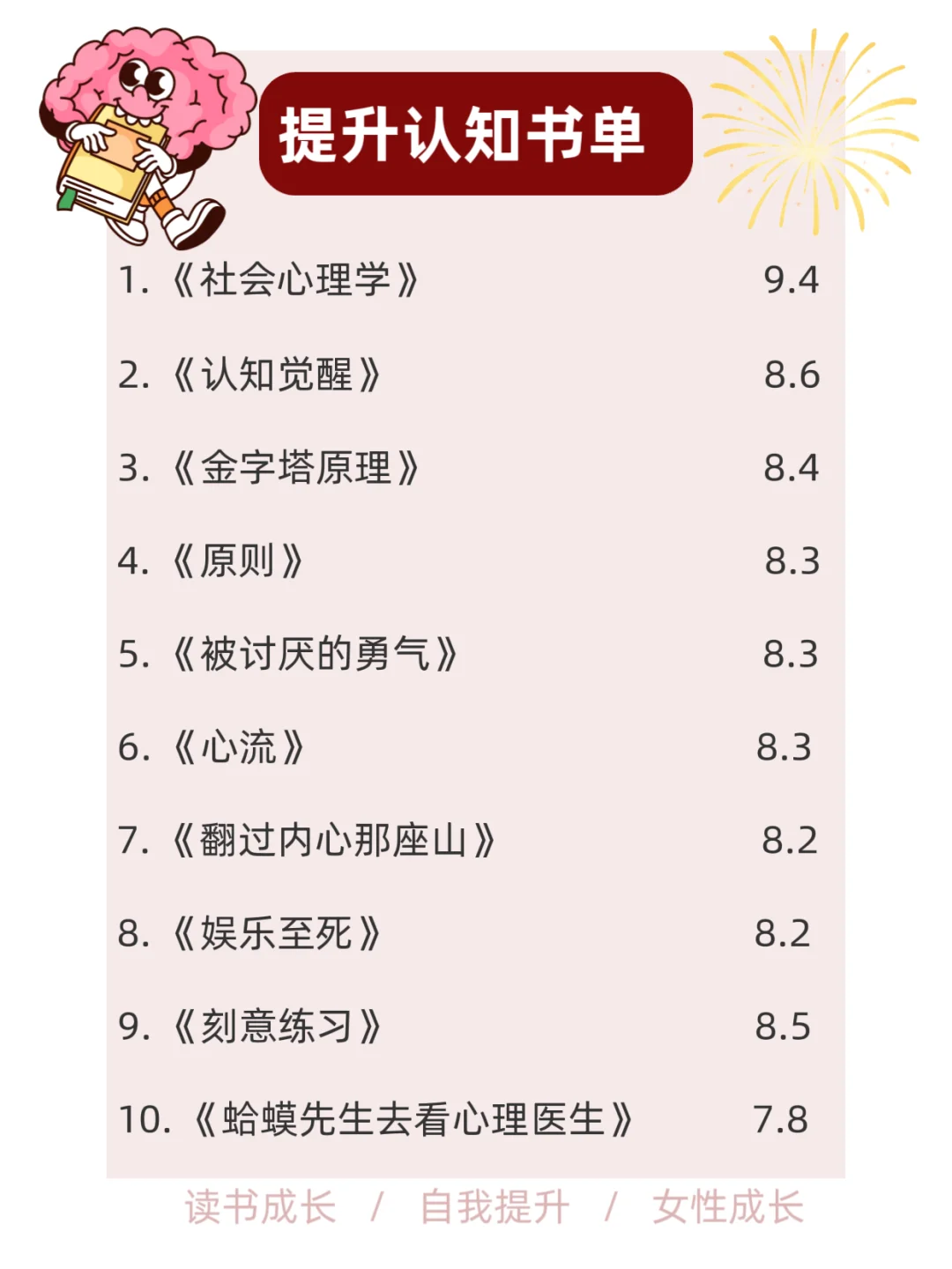 听劝，女生一定要多看书!