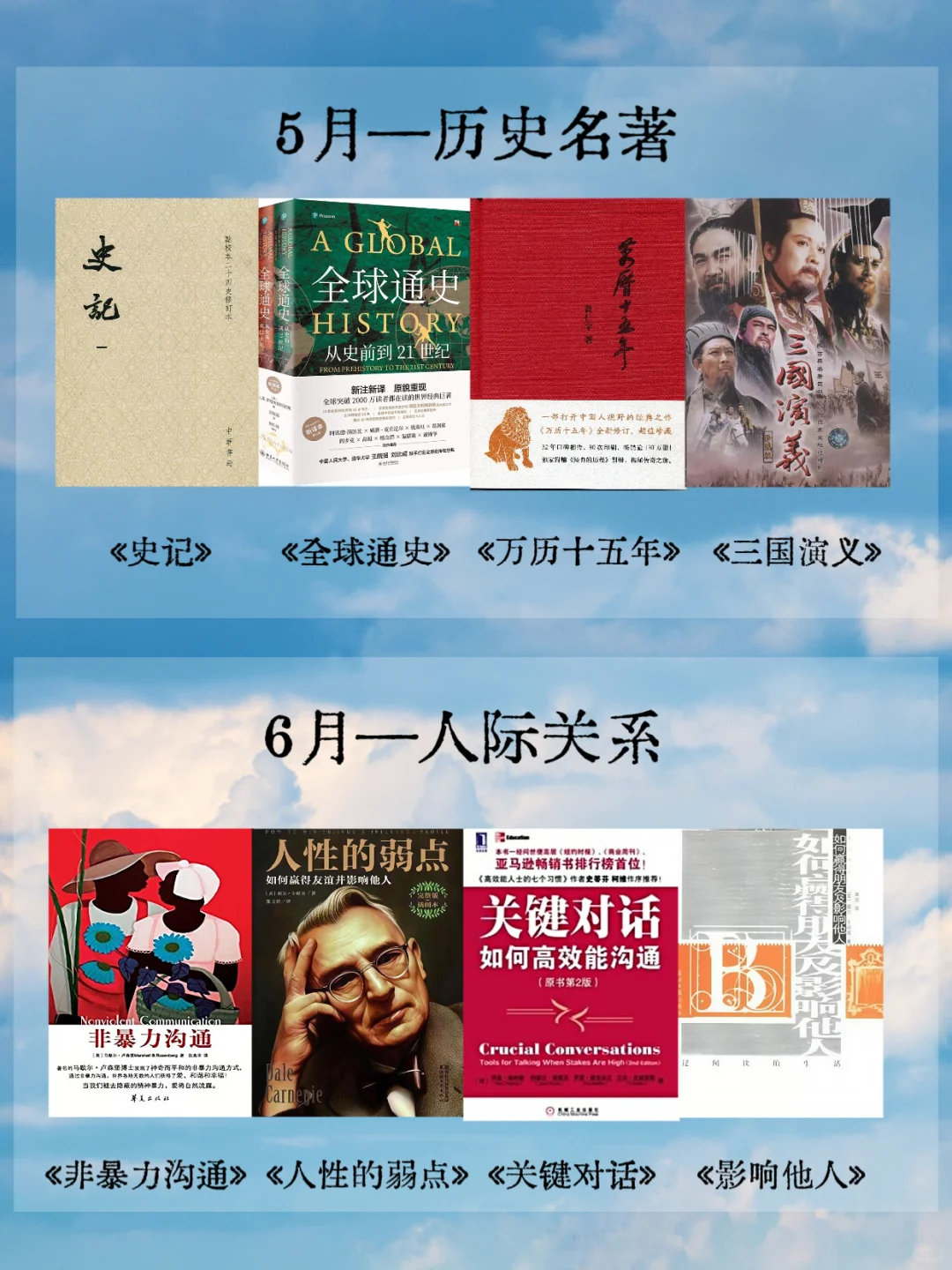 2025 无痛成长书单｜12 大场景 48本私藏