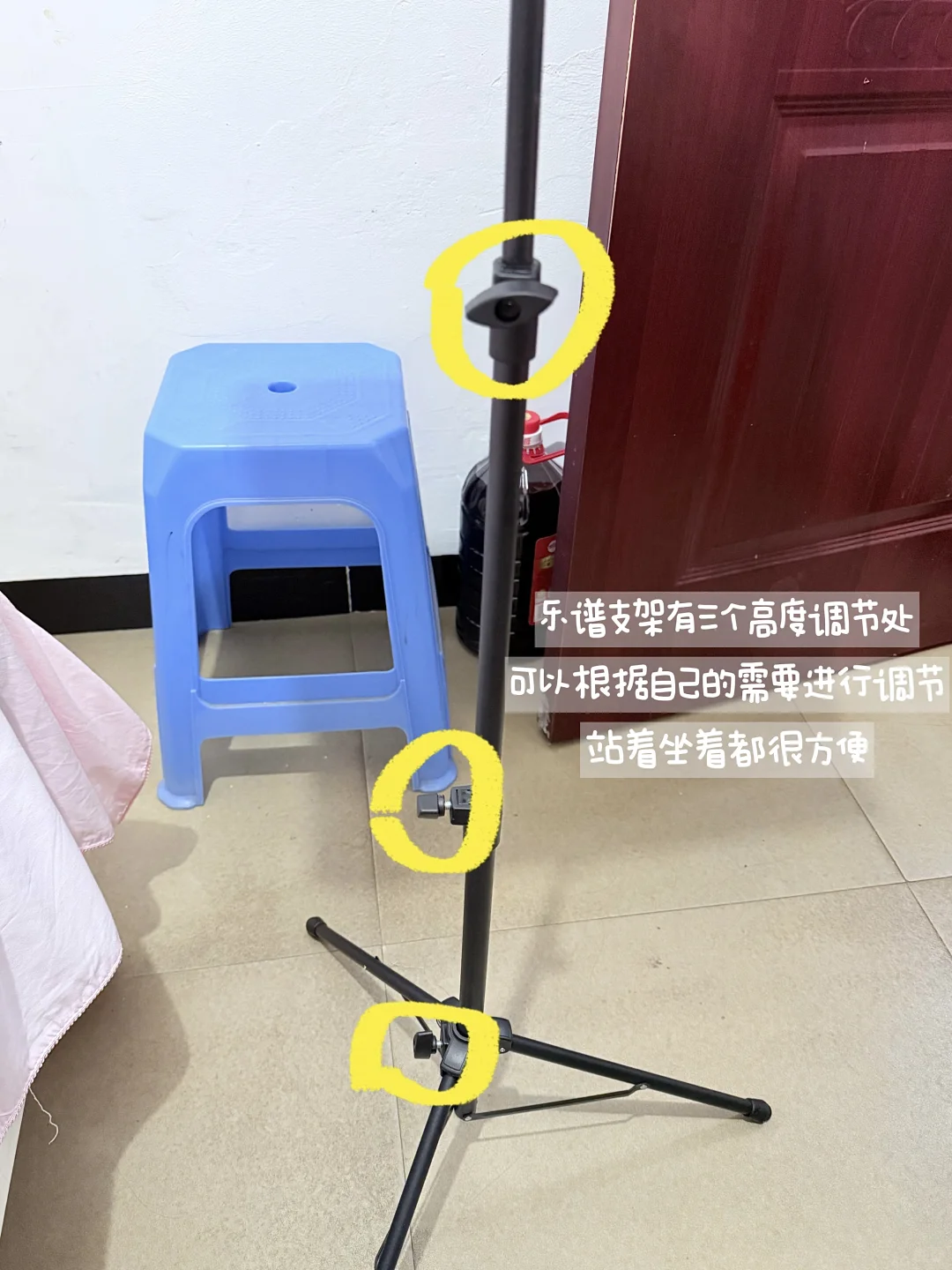 考研背书超强搭配📖乐谱背书架➕背书折叠椅！