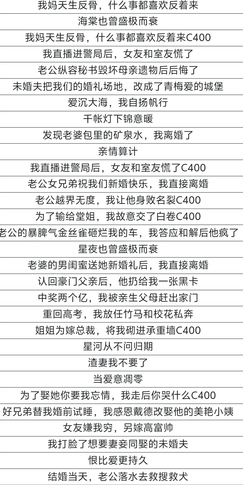 8月31日榜单