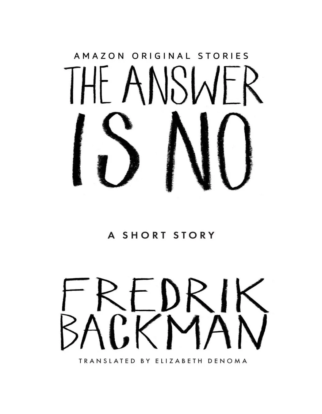 PDF分享 | The Answer Is No