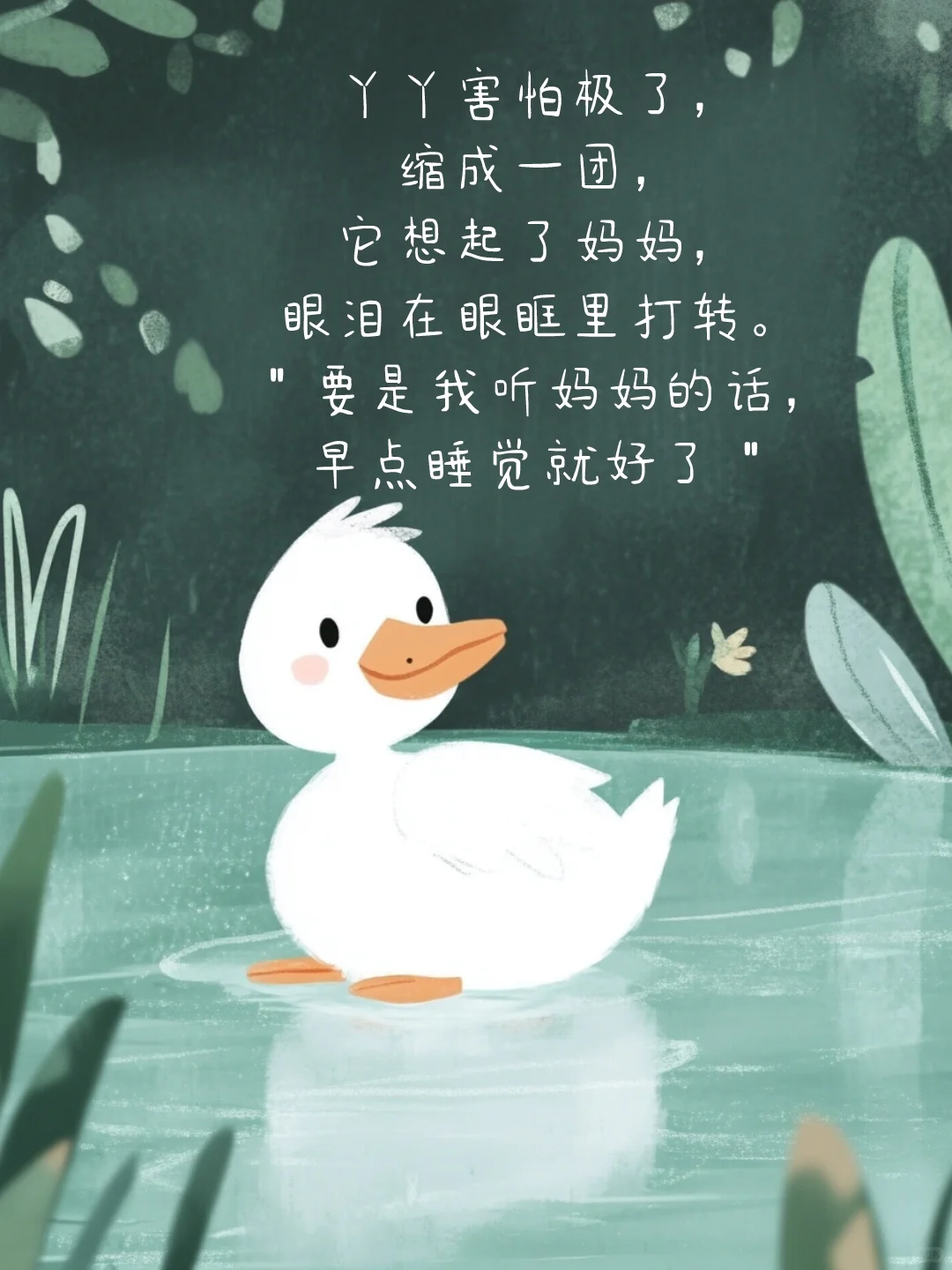 睡前故事|绘本故事|按时睡觉的小鸭子