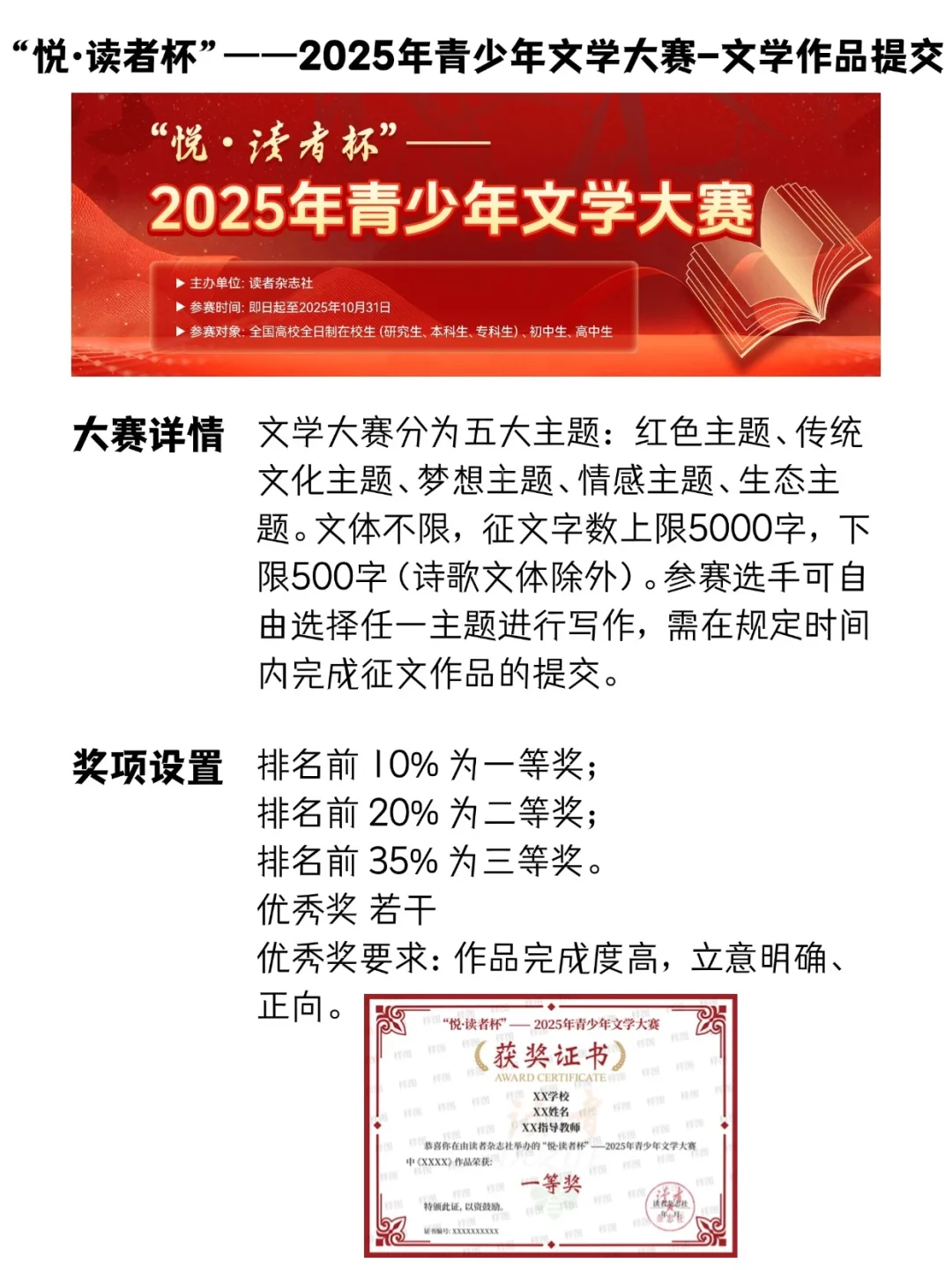准大一暑假可以拿到的第①个国奖