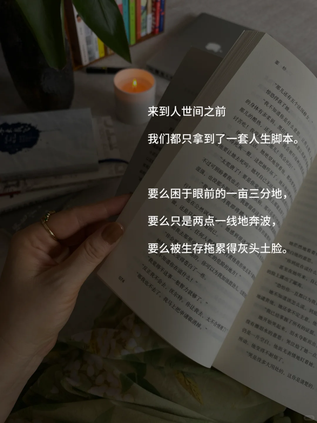 我不停的读书，为了理解自己的痛苦和来时路