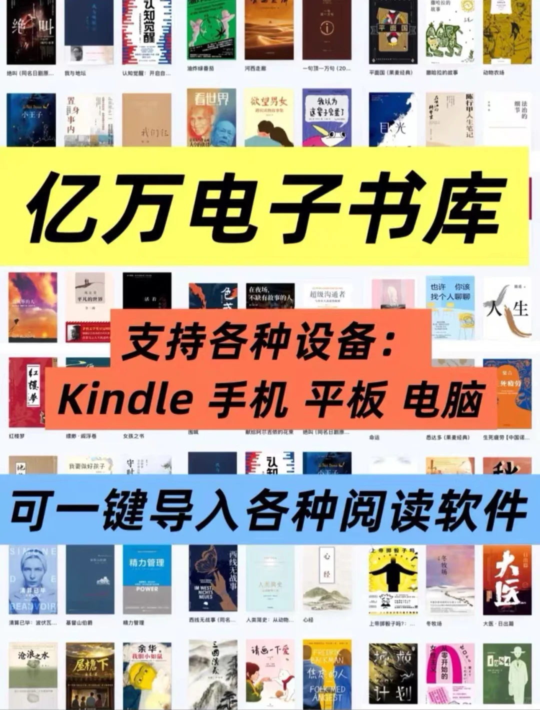 阅读党狂喜✨5亿+Kindle原版书库，还持续更新