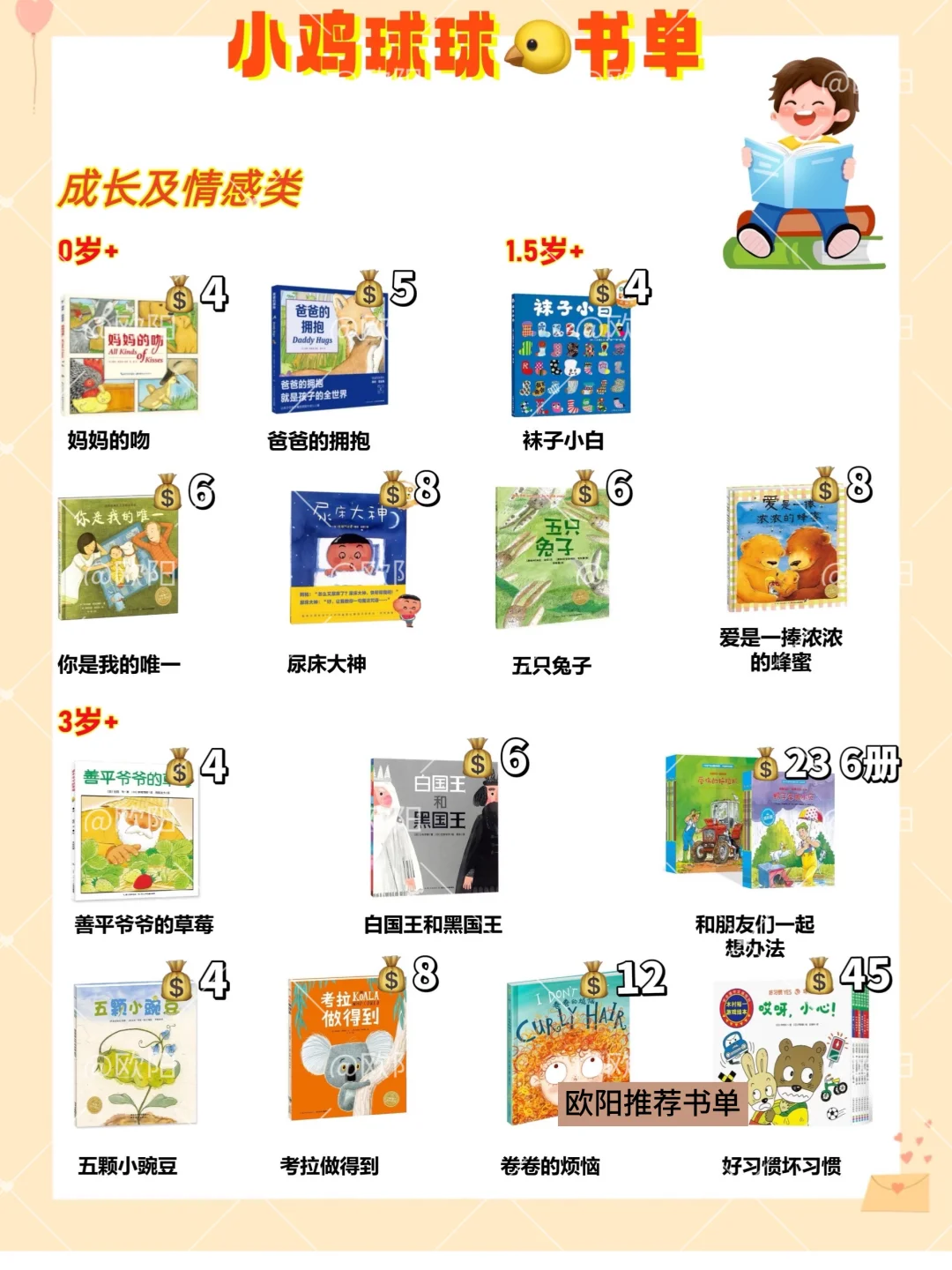 🔥小鸡球球分龄书单🔥