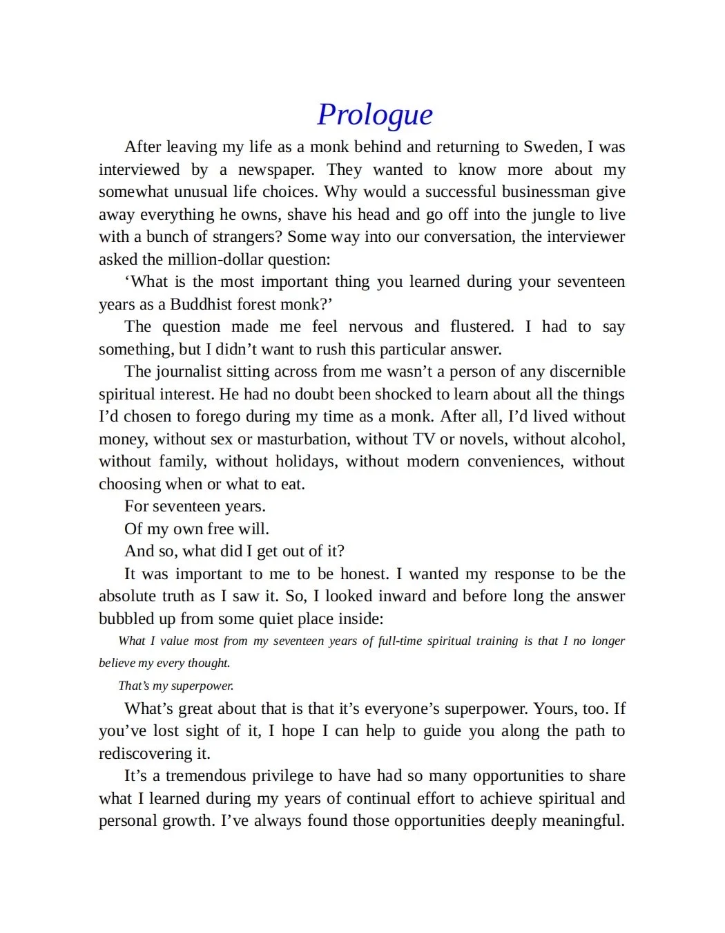 PDF分享 | I May Be Wrong