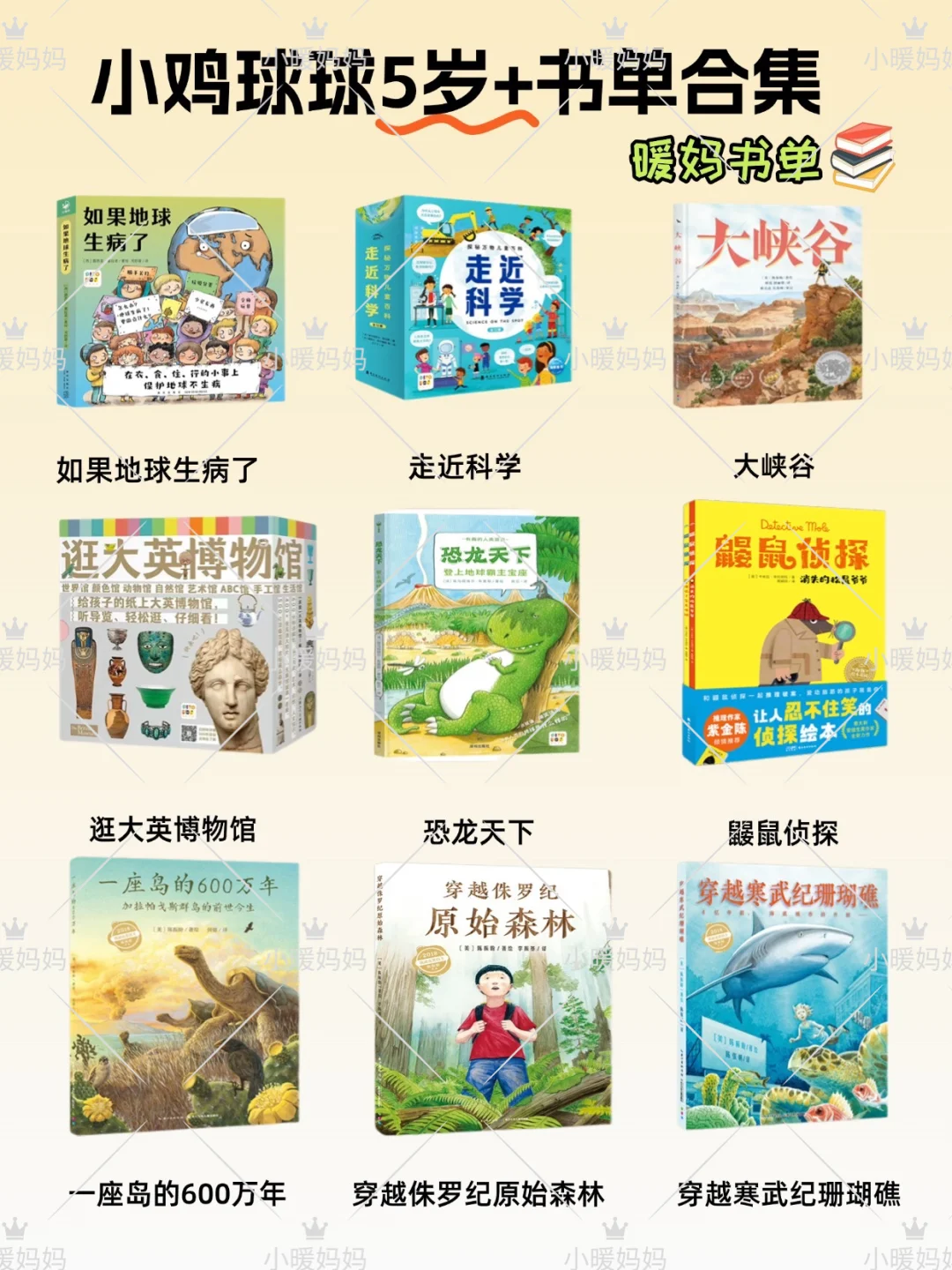 别再到处找小鸡球球书单啦，这里全❗