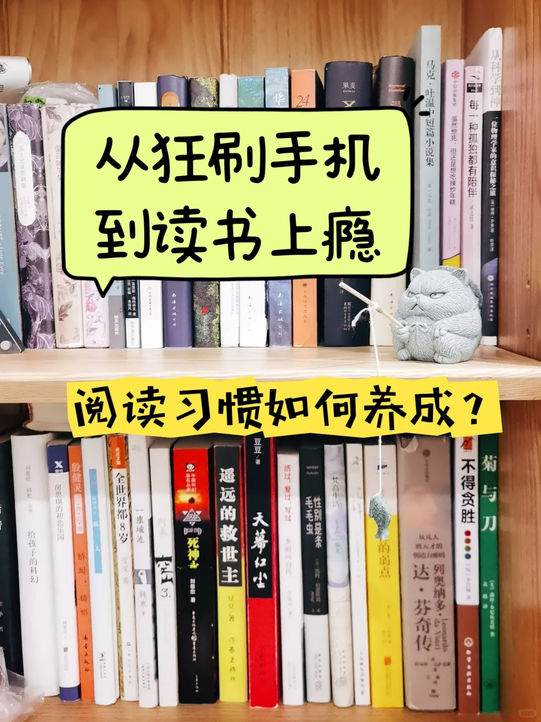 从狂刷手机到读书上瘾，阅读习惯如何养成❓
