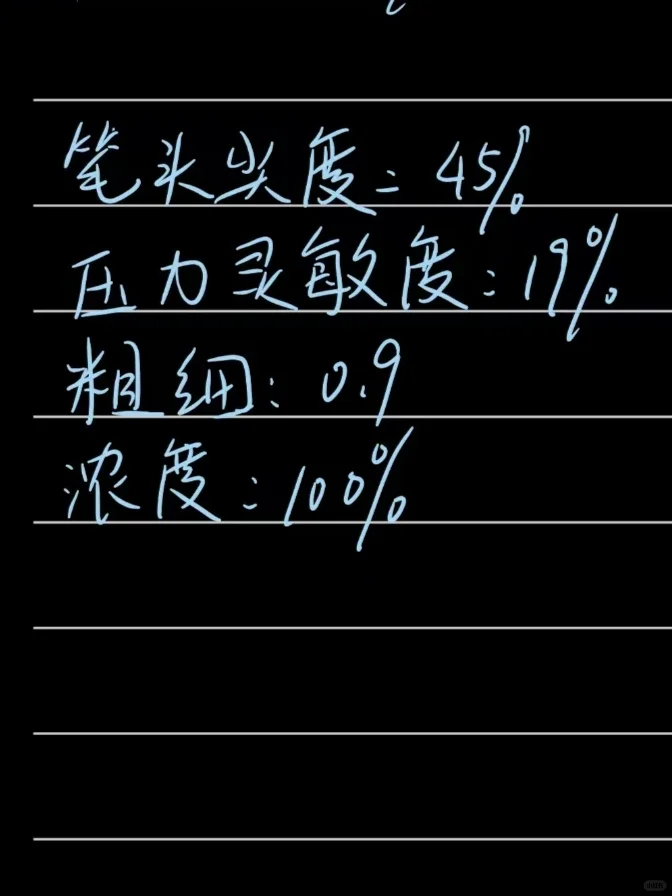 原来安卓平板也能写出好看的字！！