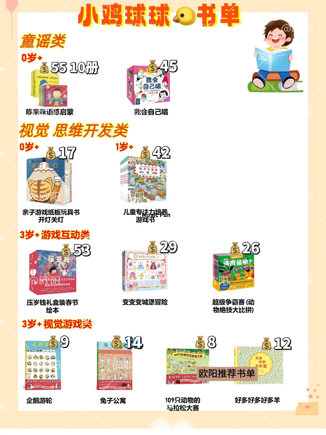 🔥小鸡球球分龄书单🔥