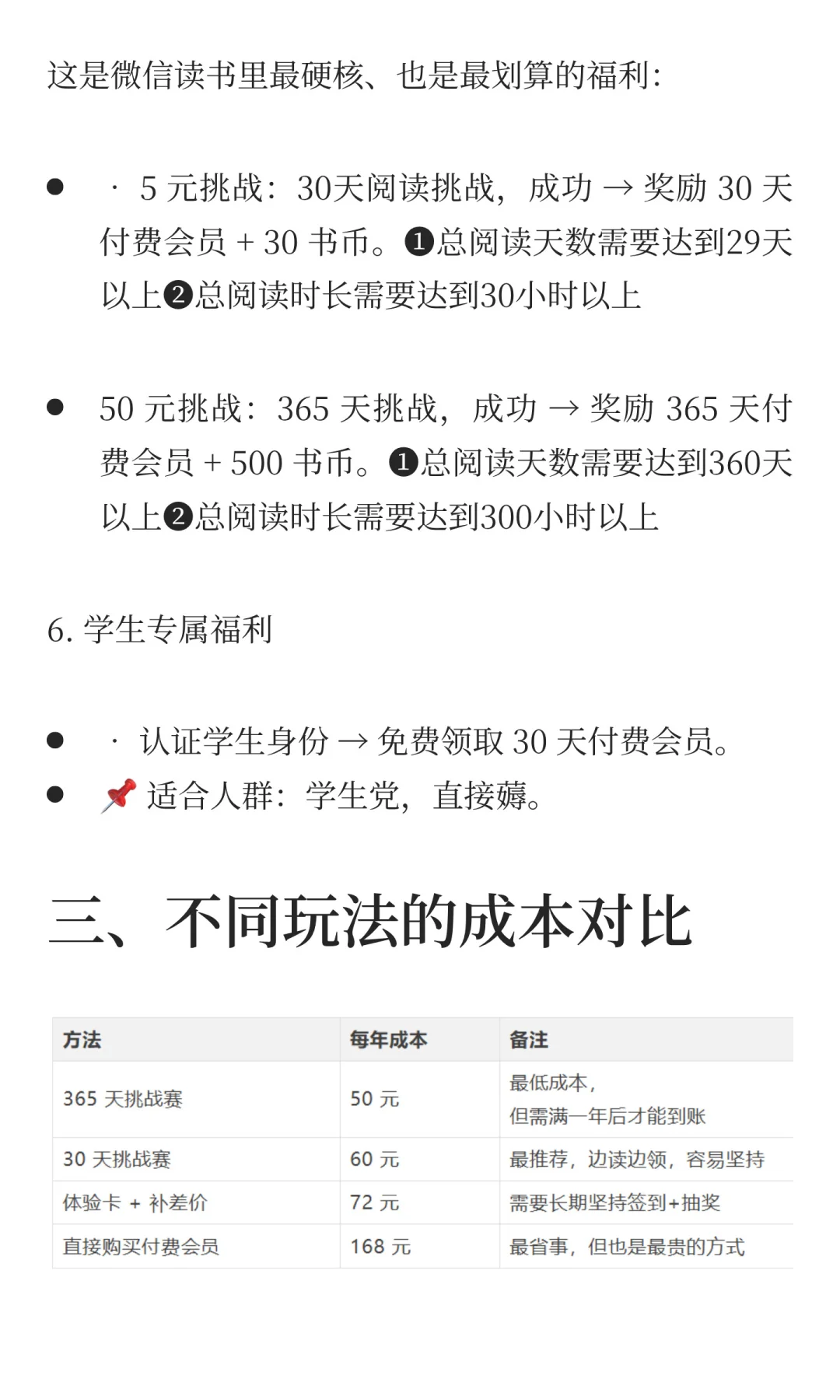 微信读书薅羊毛：低成本解锁付费会员