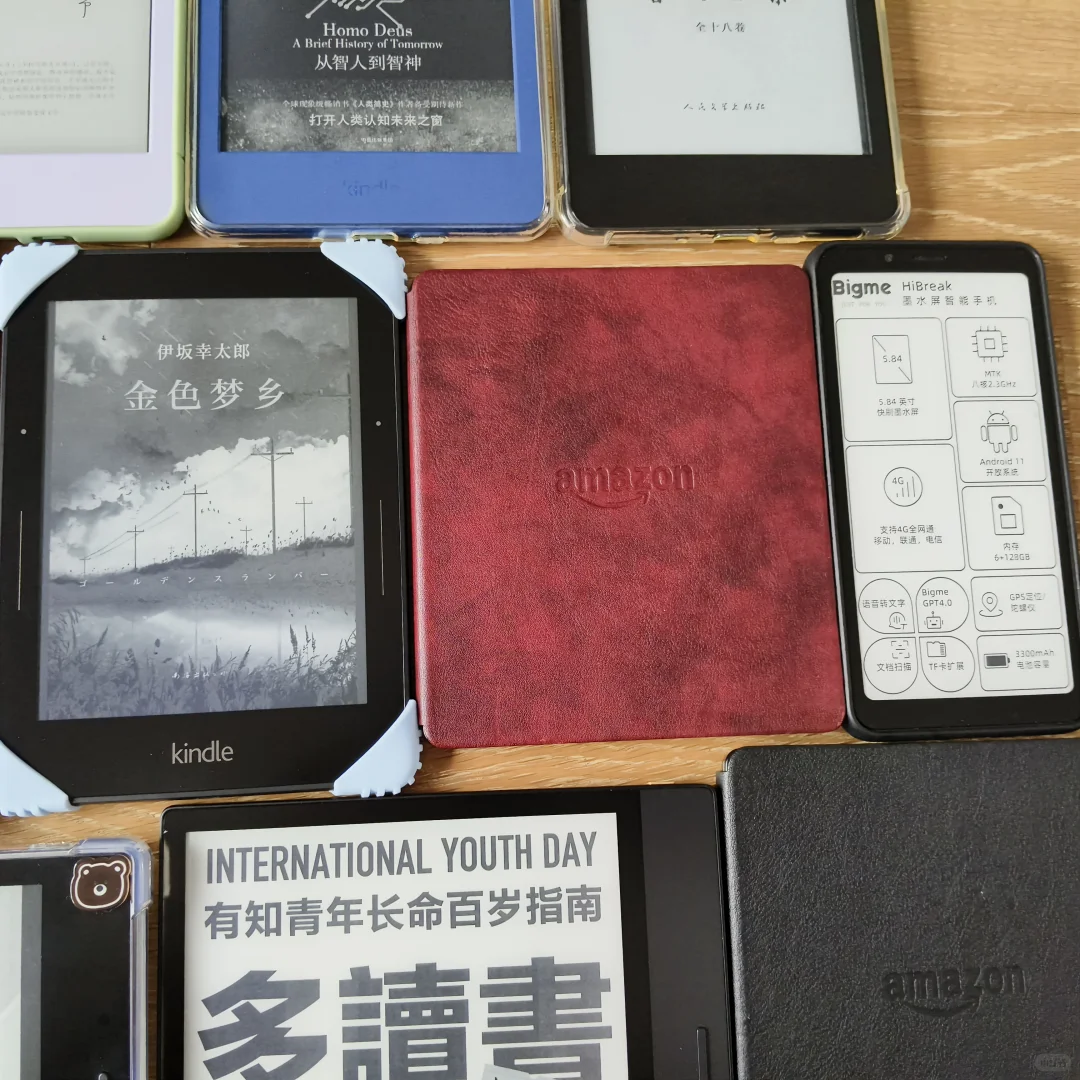 大浪淘沙后留下的墨水屏们，kindle还是王者
