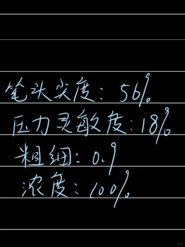原来安卓平板也能写出好看的字！！