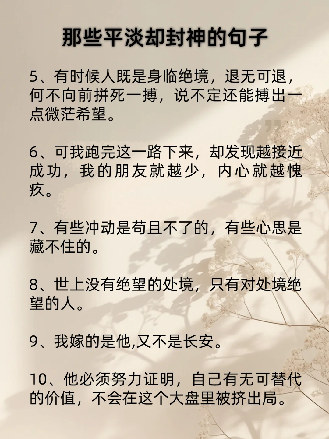 央视推荐🔥每一句都值得你反复阅读的神作