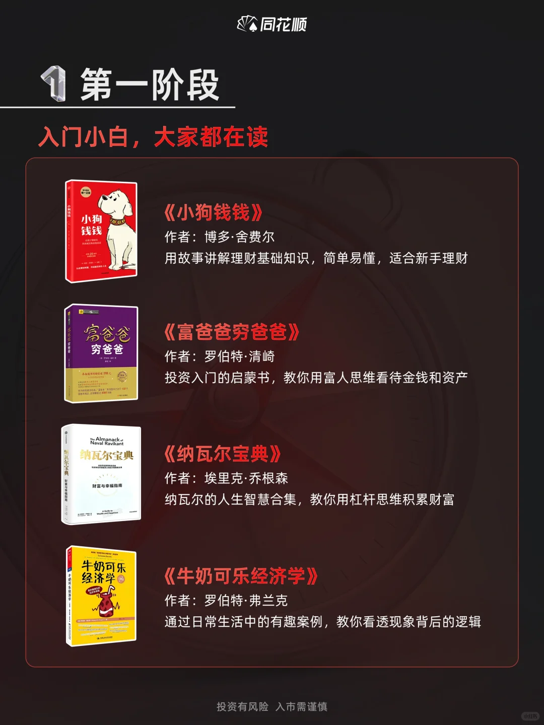 从入门到精通！投资小白必看的书单！