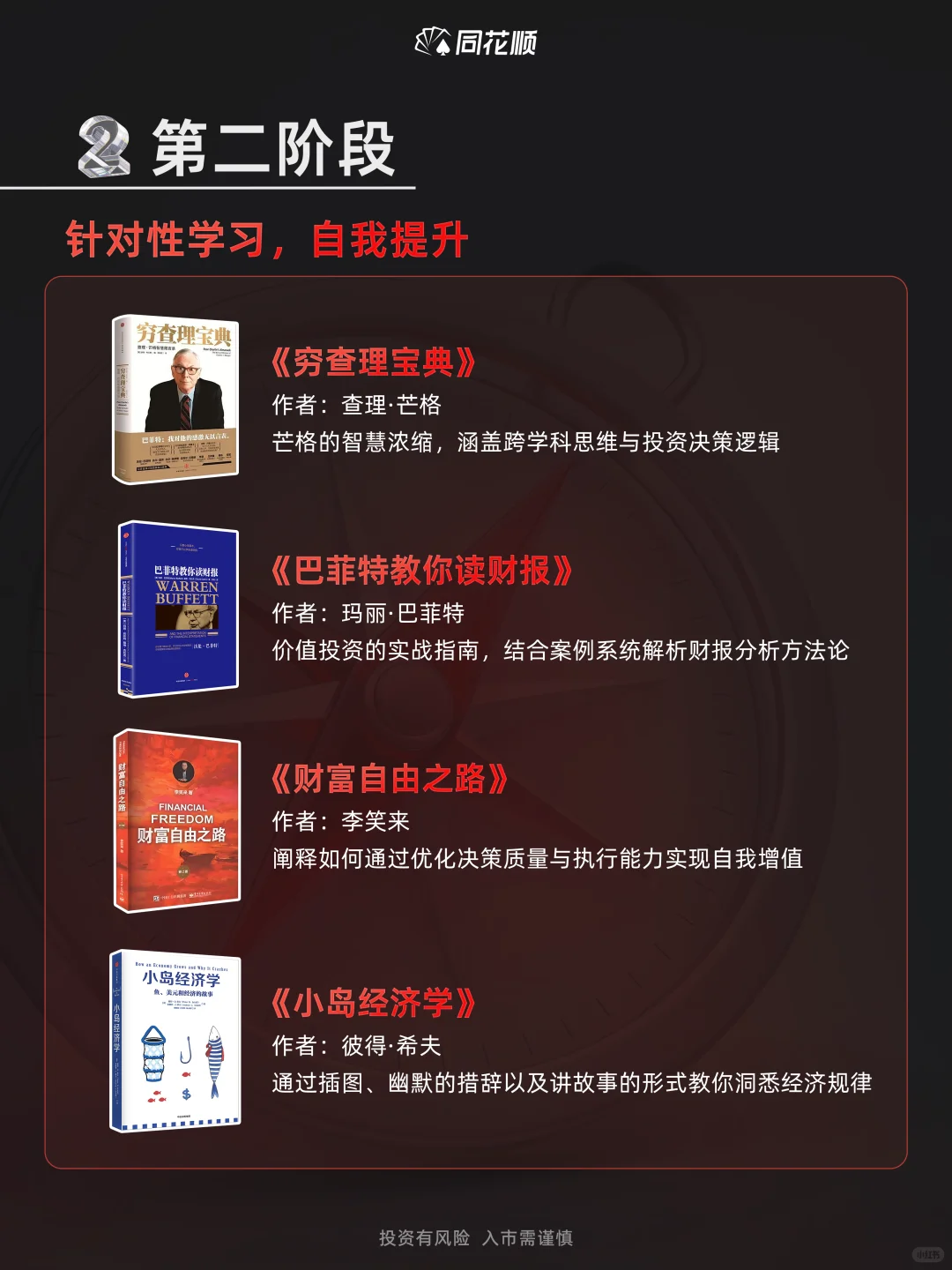 从入门到精通！投资小白必看的书单！