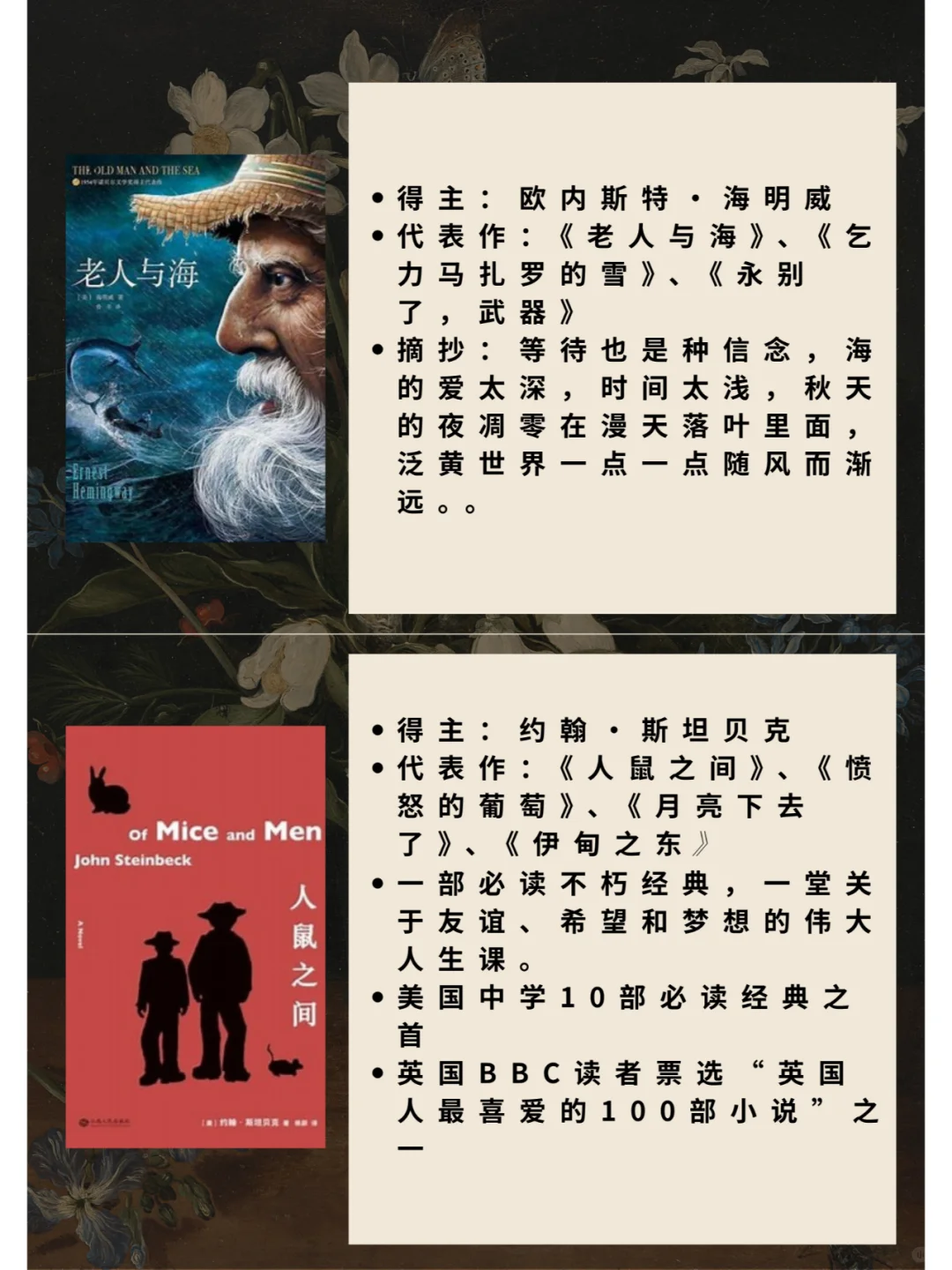 必读推荐|诺贝尔文学奖，有你看过的吗？