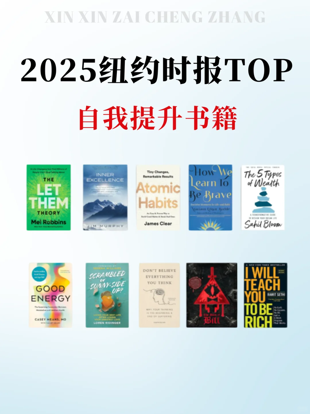 2025纽.约时报TOP自我提升书单📚