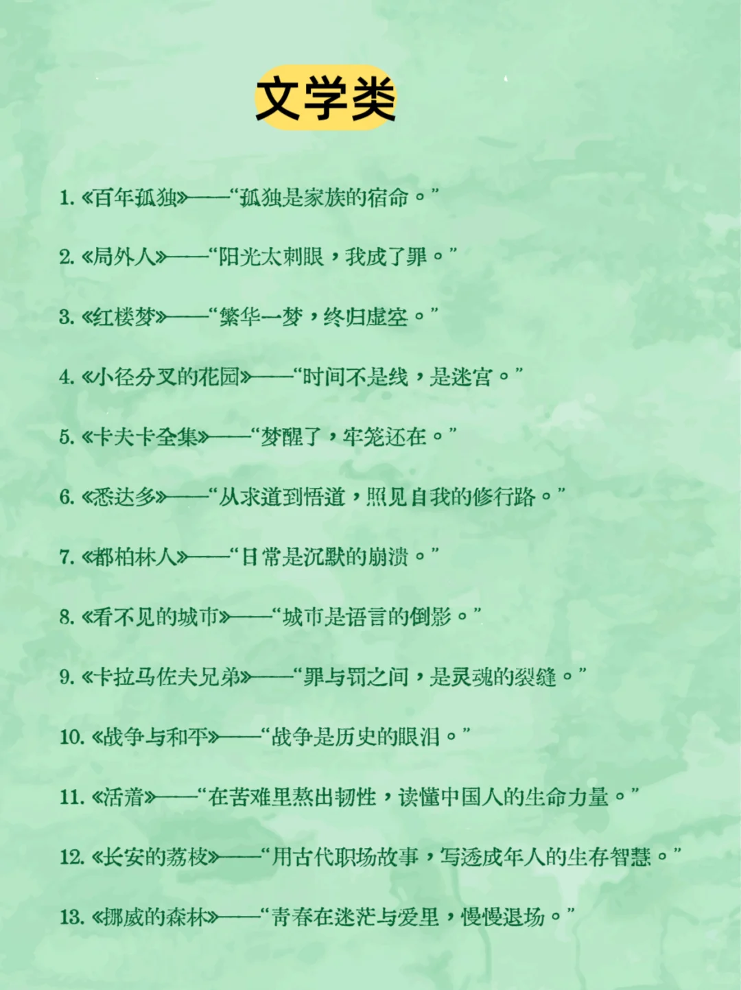 📚八大领域书单读完，直接让你在人生开挂