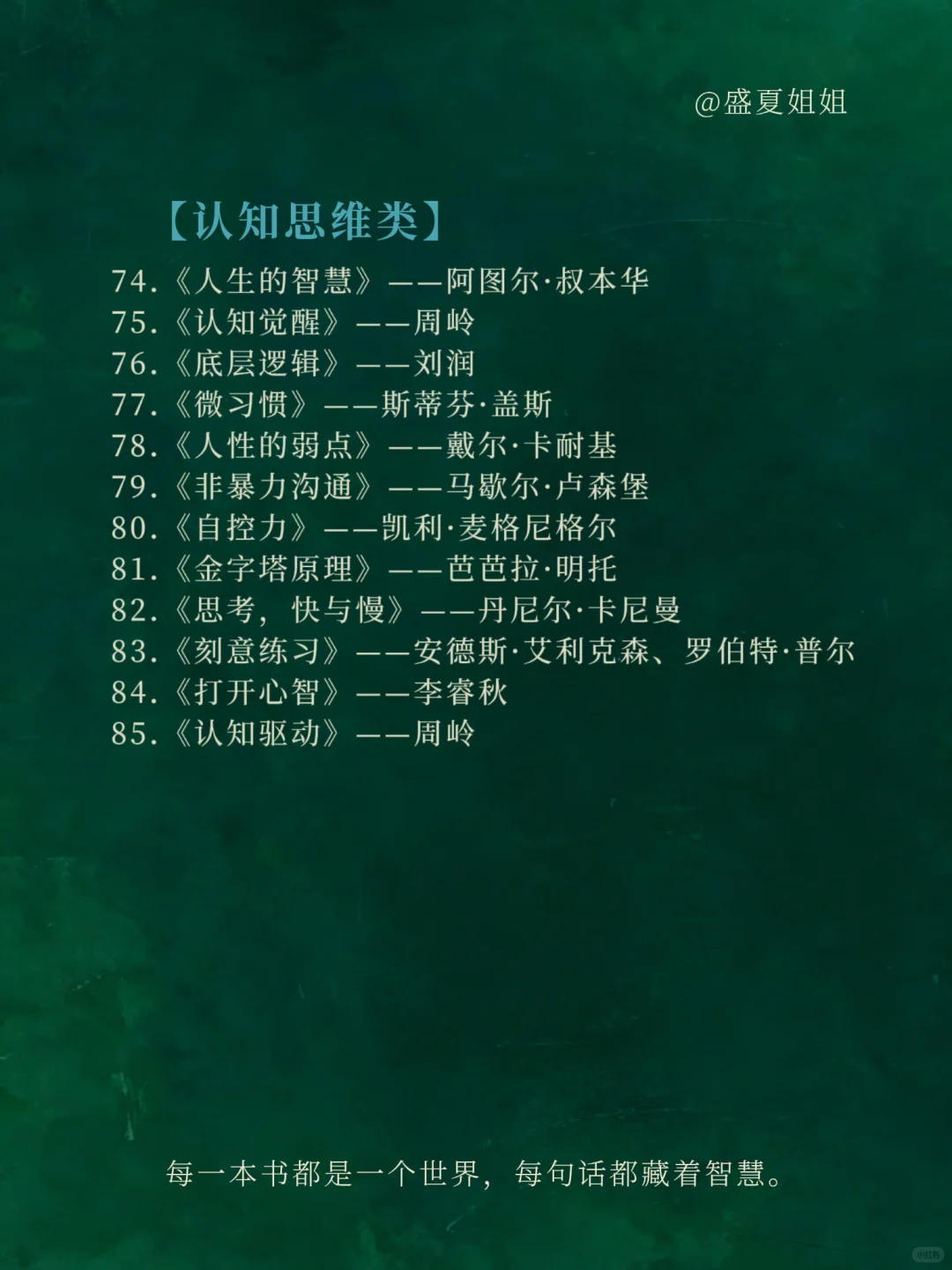 人民日报推荐：100本高质量书单！