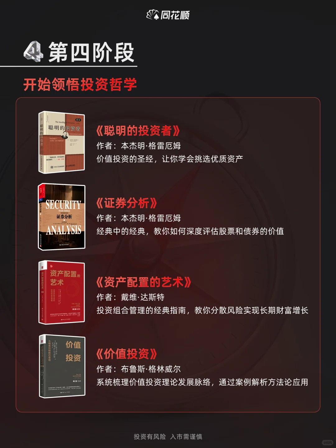 从入门到精通！投资小白必看的书单！