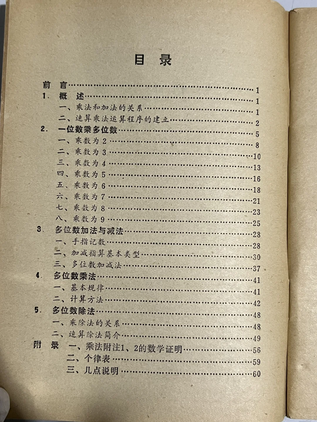 1978年史丰收老师的著作-快速计算法