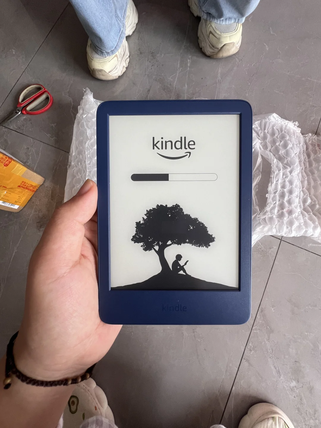 是谁买到了全新未拆封的kindle2022小蓝啊