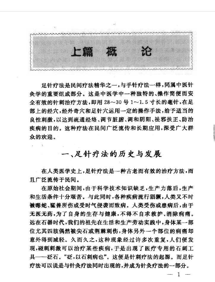 分享《足针疗法治百病》电子书