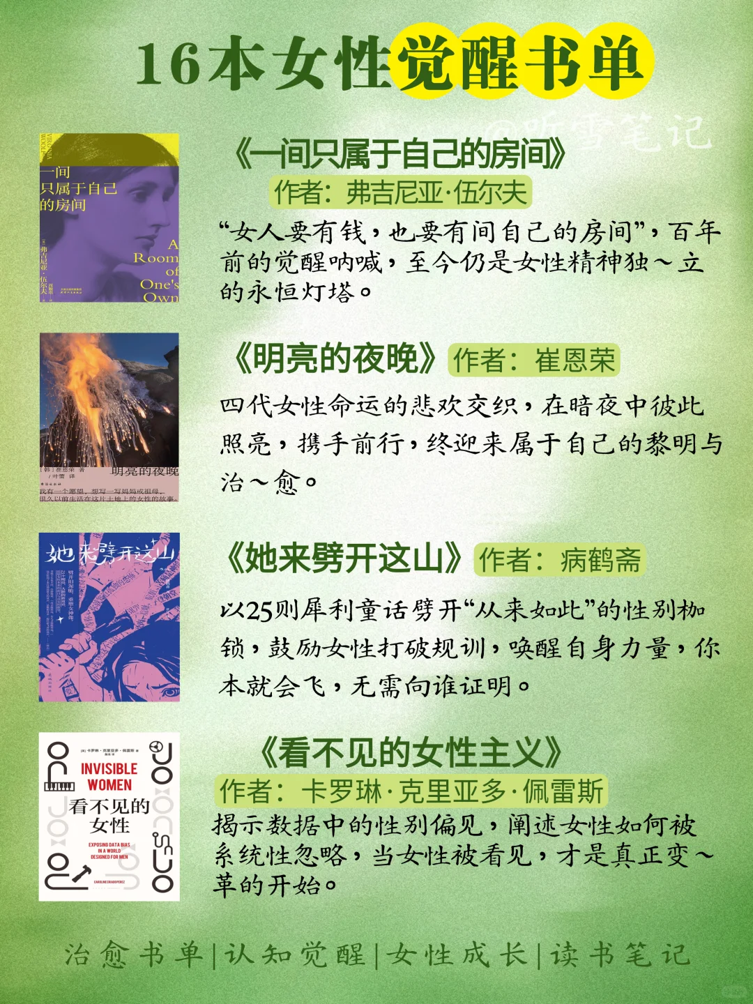 2025高分女性成长觉醒书单📚逆袭必读‼️