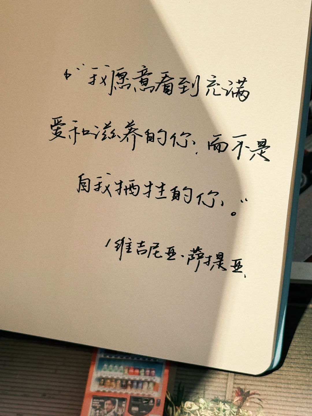 “我要的是冷静面孔下燃烧的炽热灵魂。”