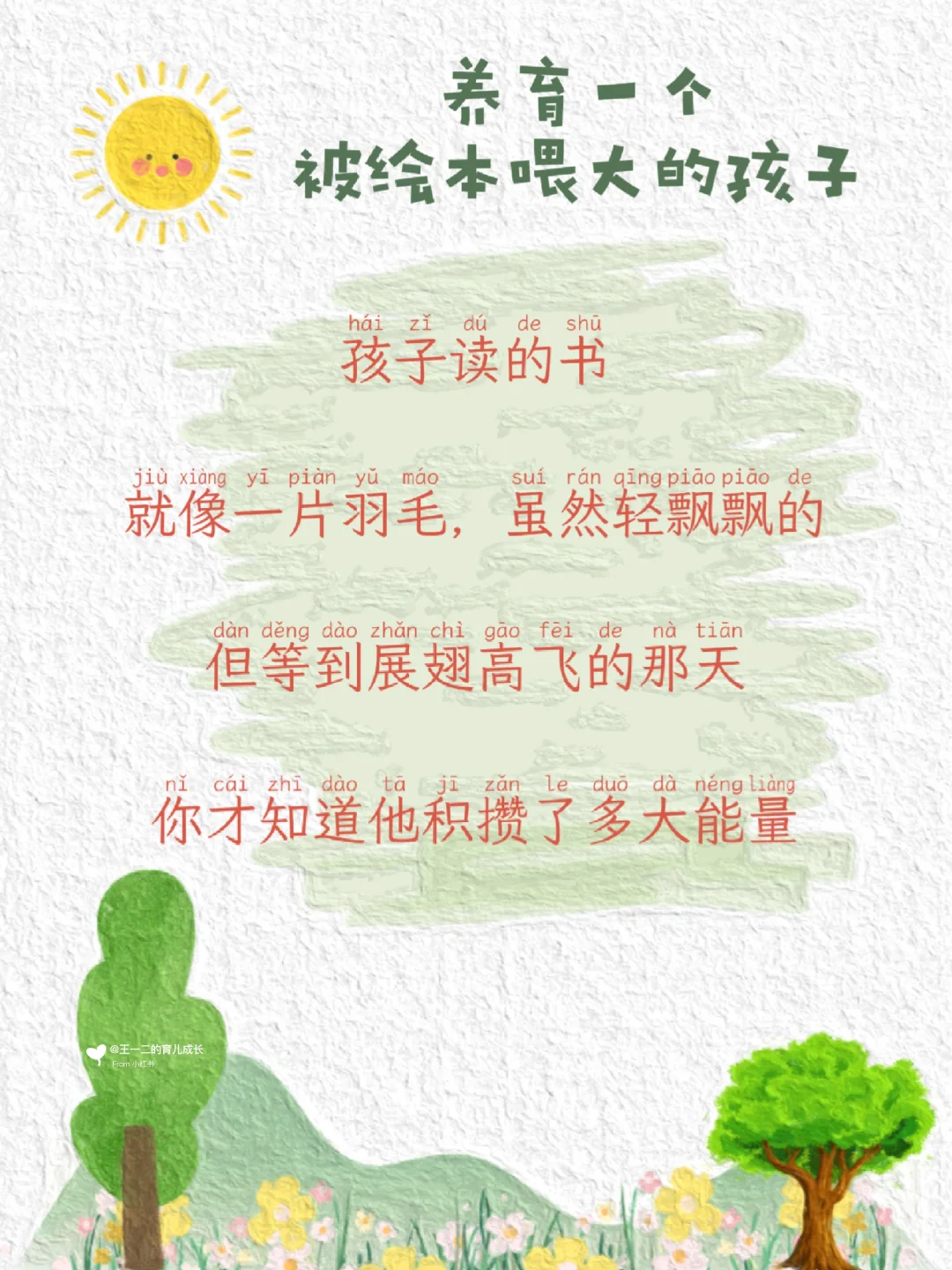 亲子阅读文案滋养一个被绘本喂大的孩子📖