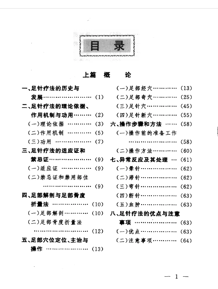 分享《足针疗法治百病》电子书