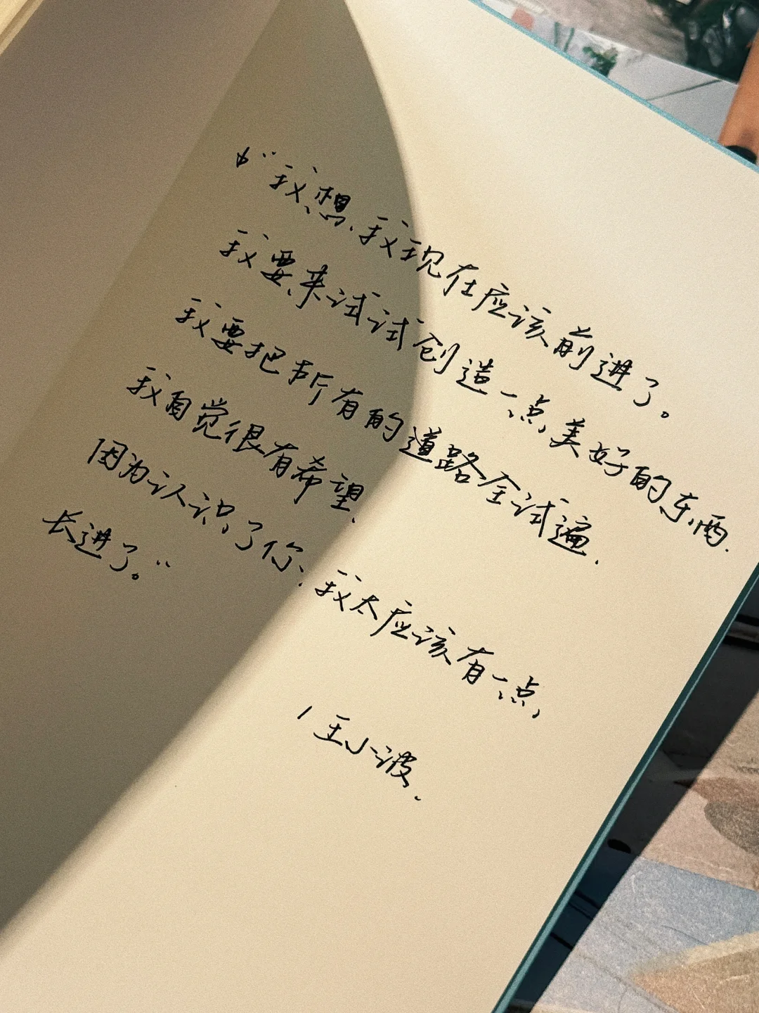 “我要的是冷静面孔下燃烧的炽热灵魂。”