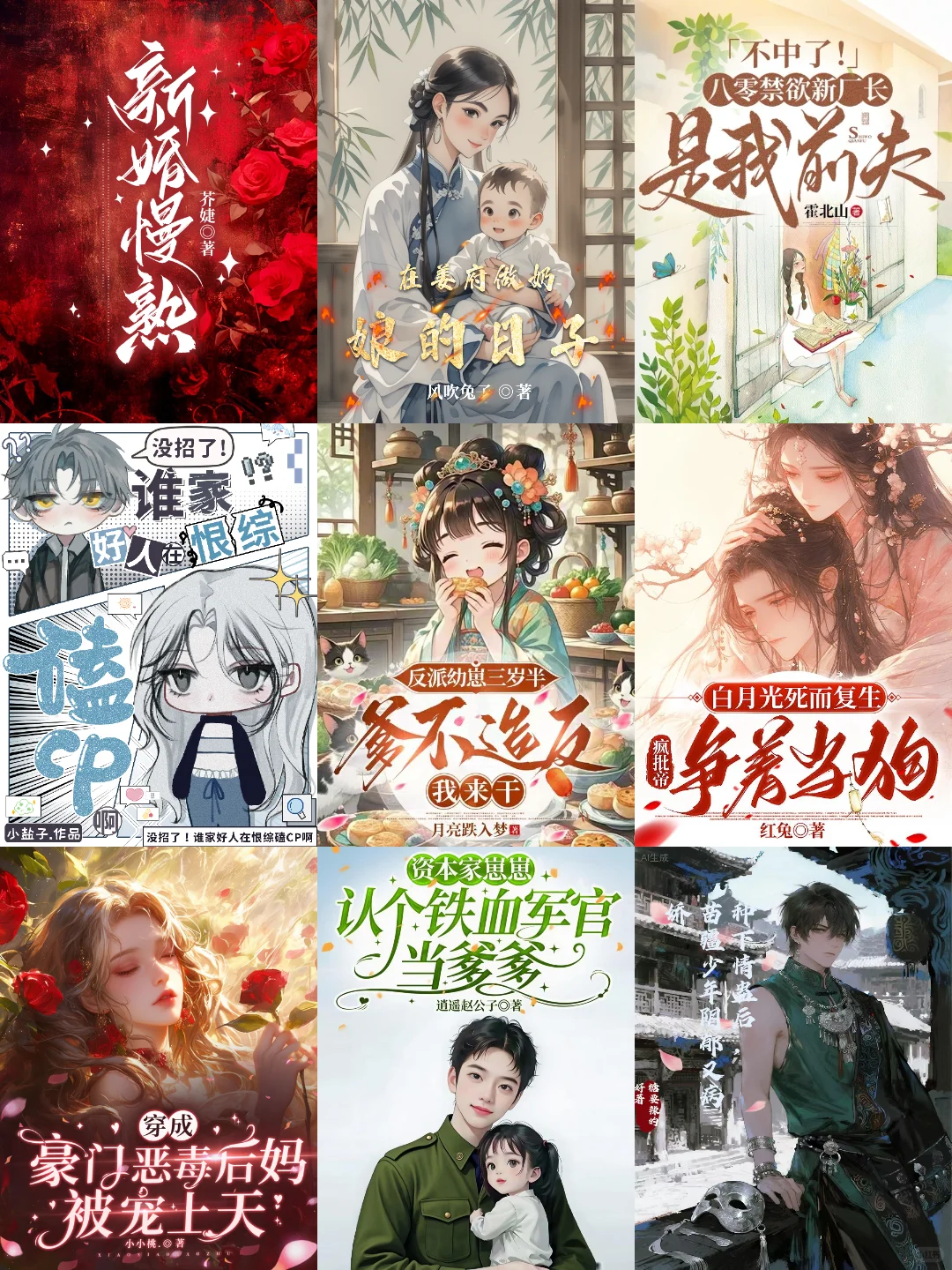 10月第40周，番茄女频，新书榜分析