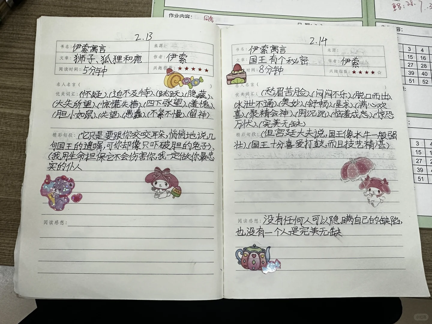 寓言故事读书笔记📚