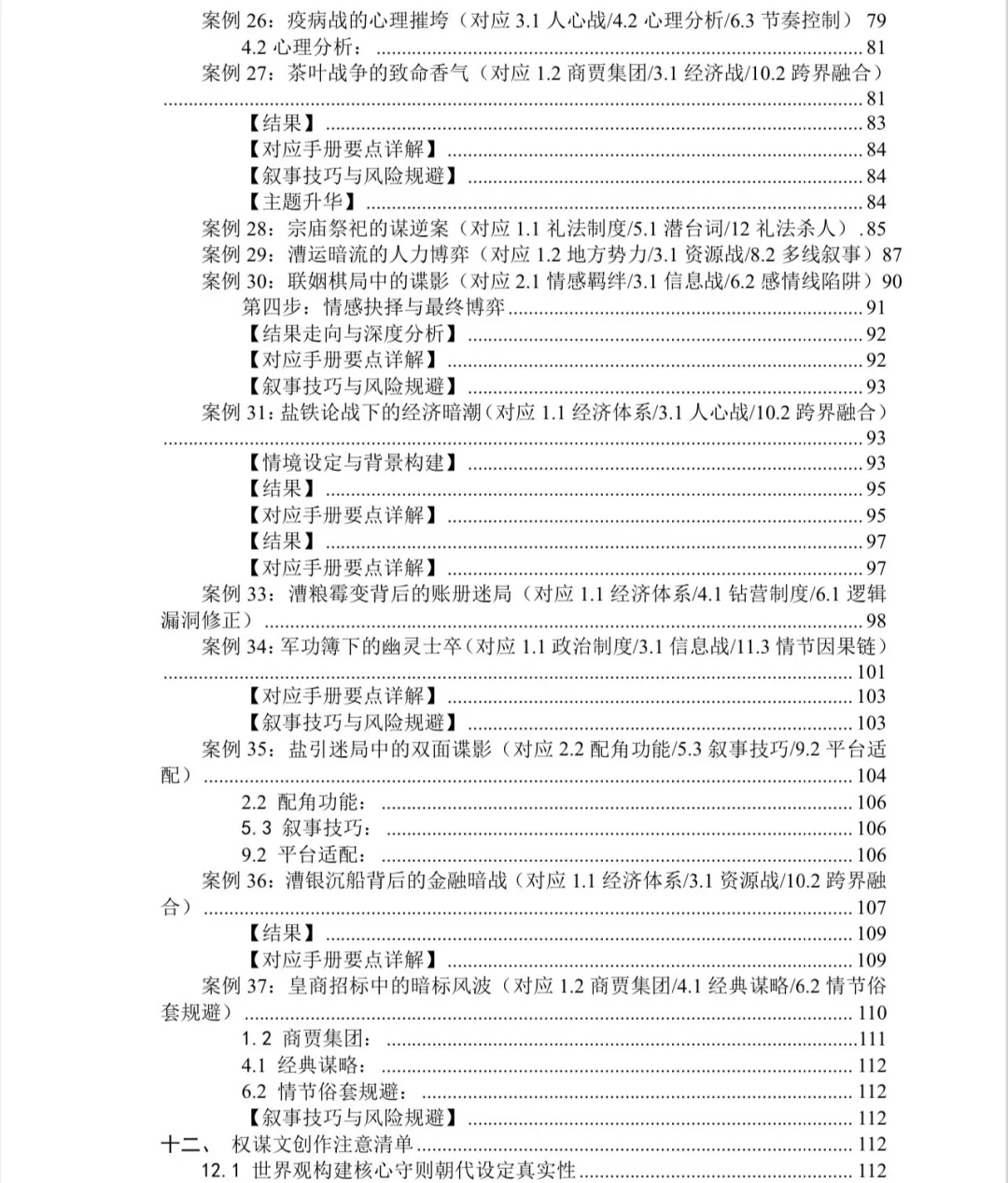 这本手册让我的古言权谋文直接从扑街变爆款